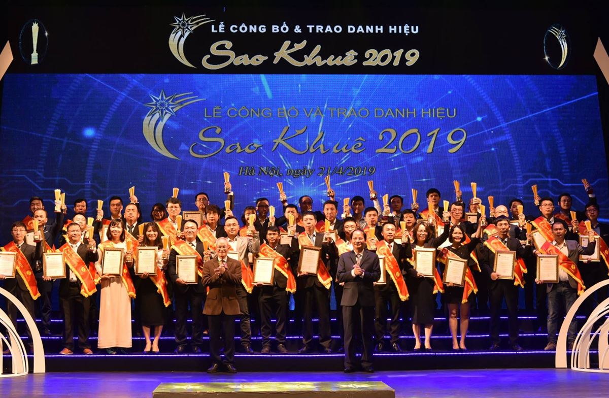 Lễ công bố và trao danh hiệu Sao Khuê 2019 tại Hà Nội