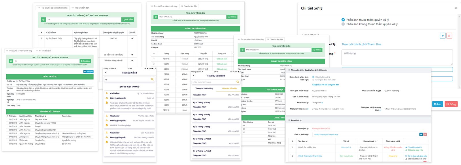 Giao diện ứng dụng phần mềm tConnect